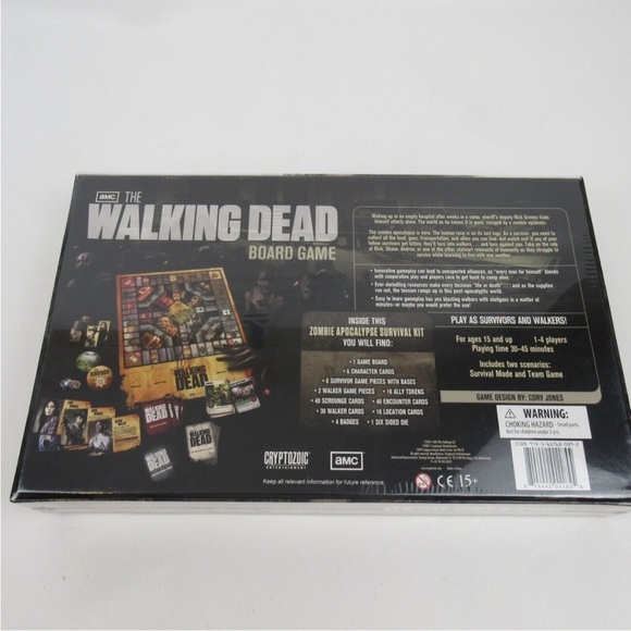 AMC's The Walking Dead Board Game ~ Cryptozoic Entertainment NEW SEALED - Picture 4 of 10